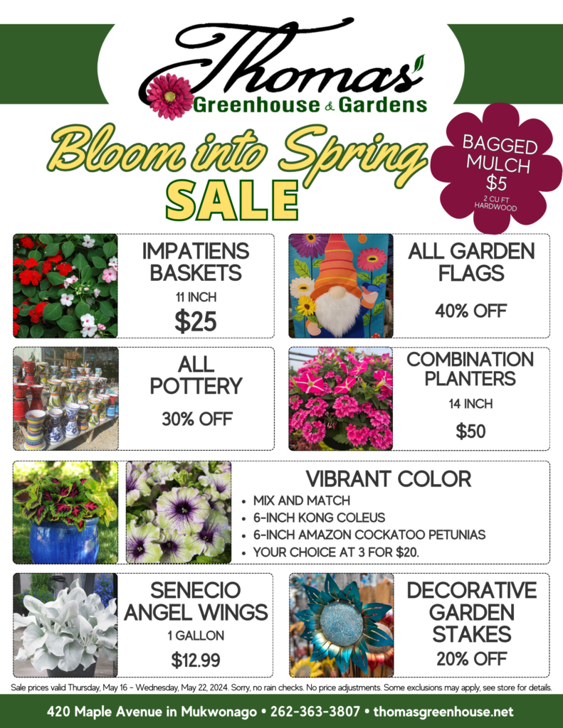 garden center sale