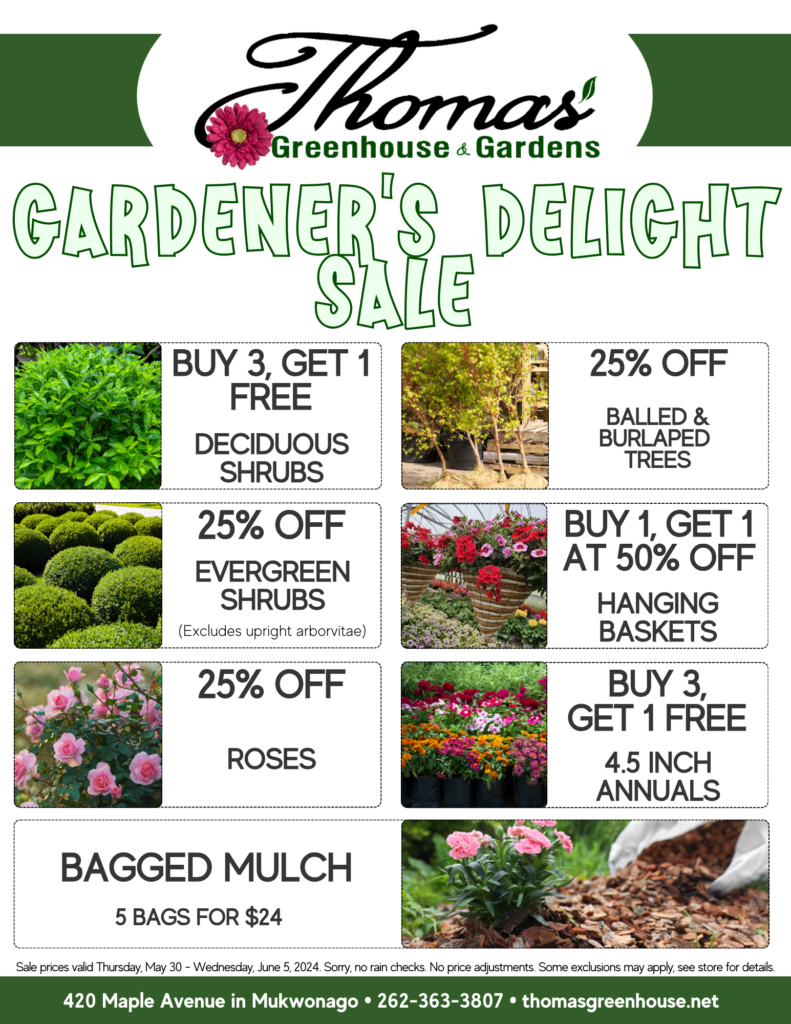 Gardener's Delight Sale